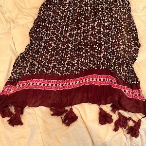 Kate spade maroon scarf